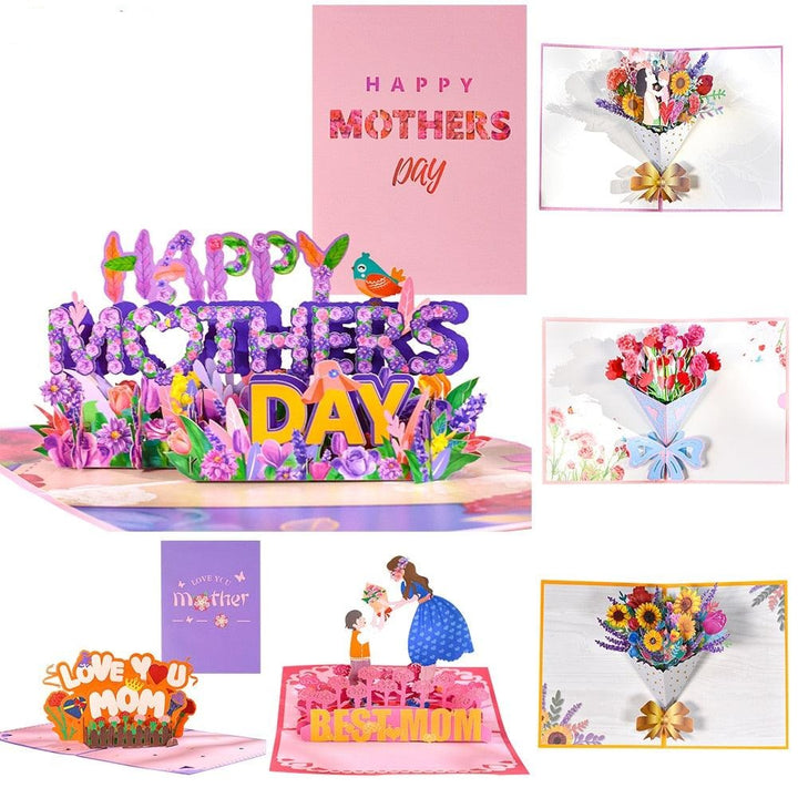 3D Pop Up Mothers Day Cards Gifts - WhatsGifts