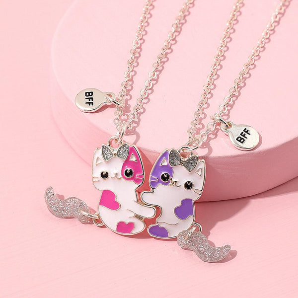 Cute Kitty BFF Necklace - WhatsGifts