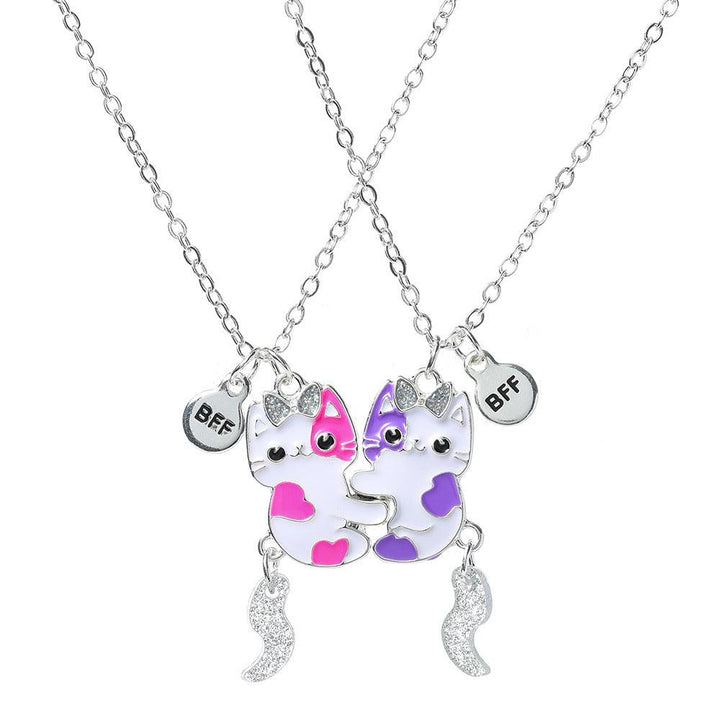 Cute Kitty BFF Necklace - WhatsGifts