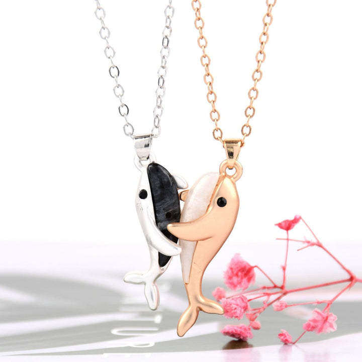 Cute Whale BFF Necklace - WhatsGifts