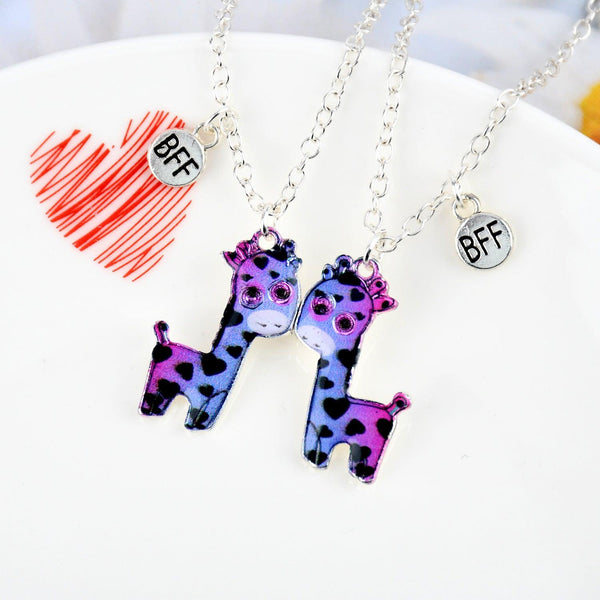 Giraffe BFF Necklace - WhatsGifts