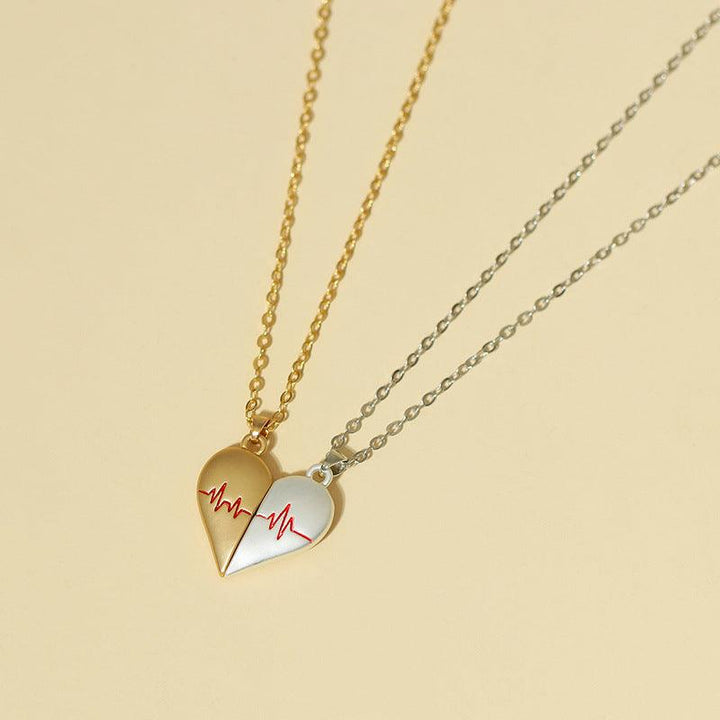 Heart Beat BFF Necklace - WhatsGifts