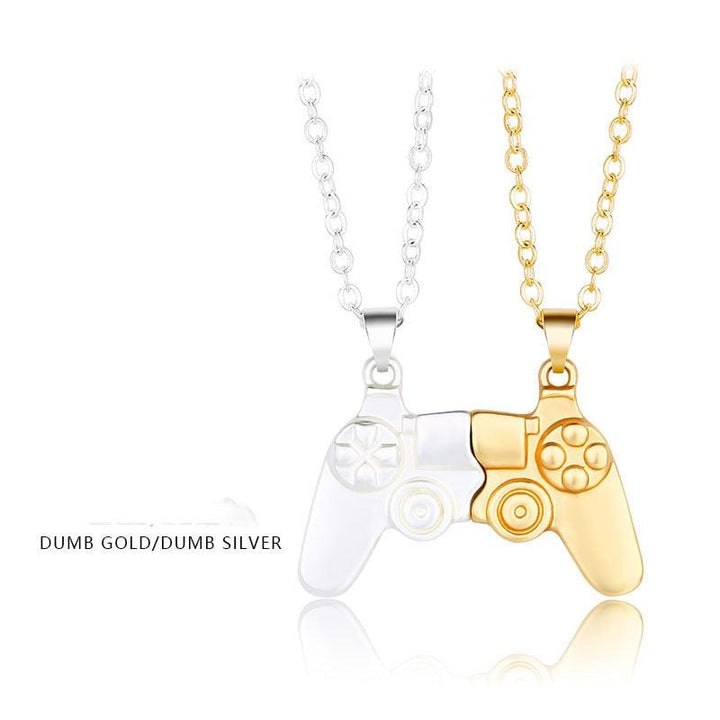 Magnetic Game  Controller Couple BFF Necklace - WhatsGifts